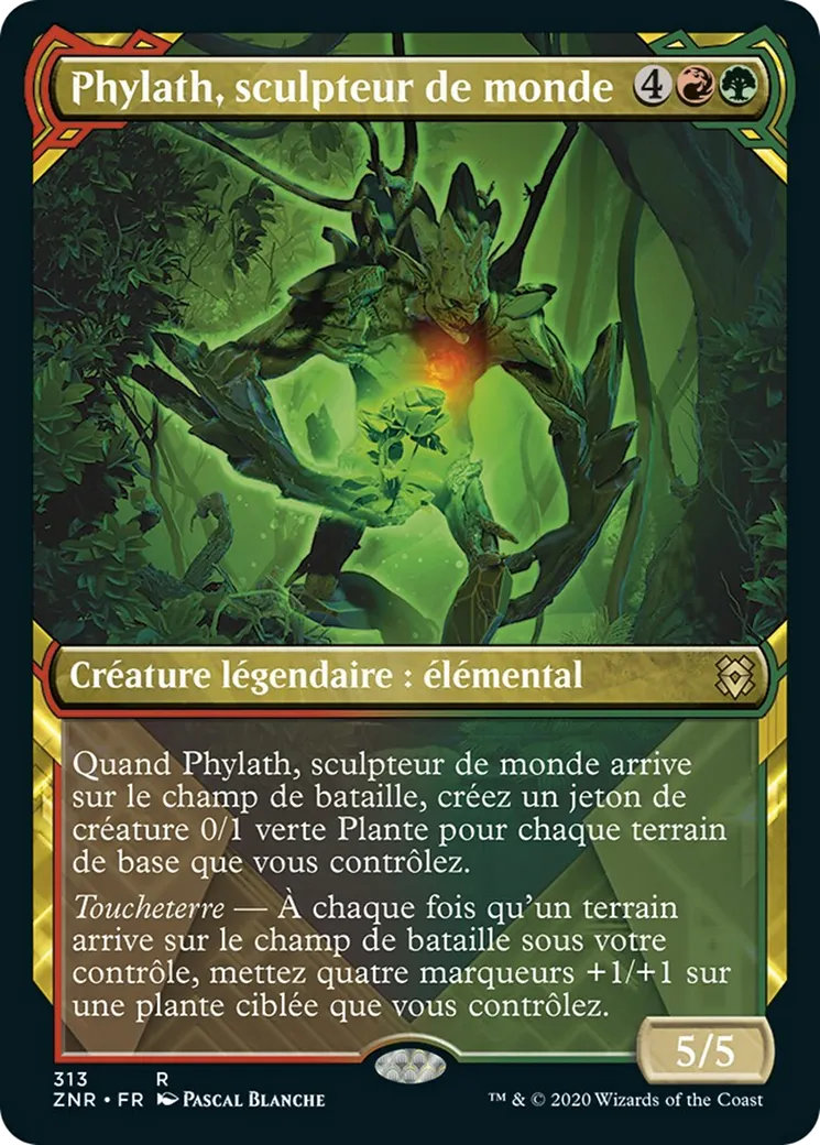 Phylath, sculpteur de monde — Zendikar Rising — Magic: The Gathering