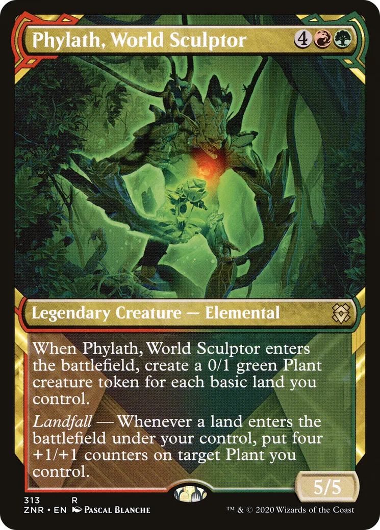 Phylath, sculpteur de monde — Zendikar Rising — Magic: The Gathering