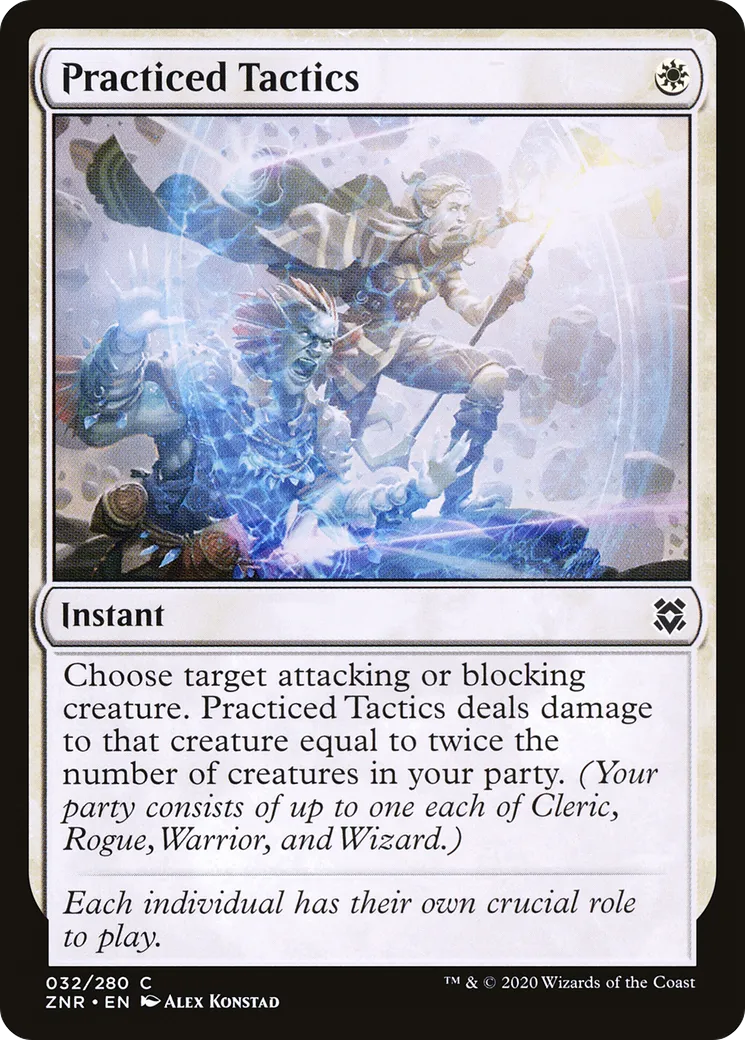 Tactique maîtrisée — Zendikar Rising — Magic: The Gathering
