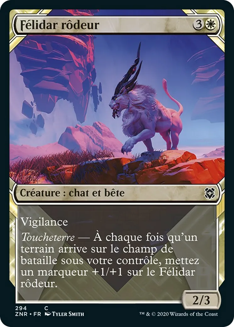 Félidar rôdeur — Zendikar Rising — Magic: The Gathering