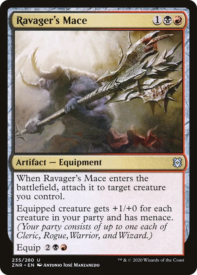 Masse du dévastateur — Zendikar Rising — Magic: The Gathering