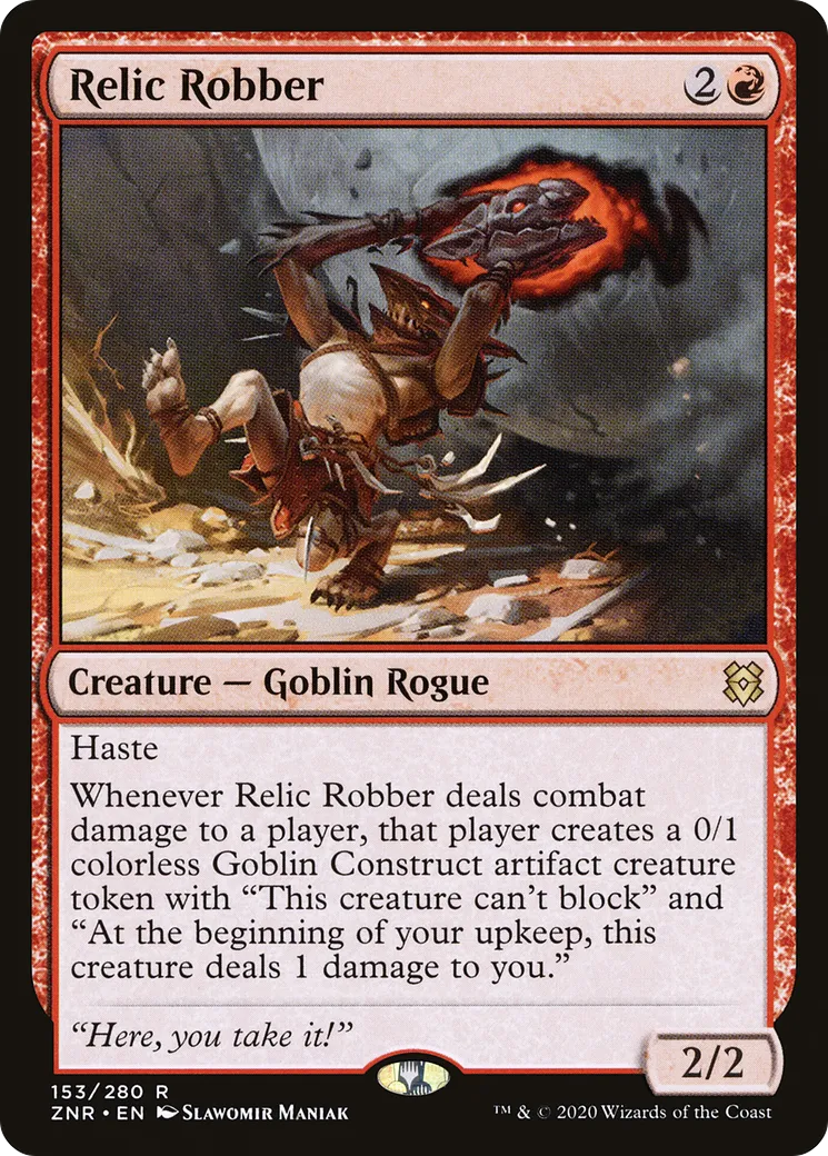 Relic Robber — Zendikar Rising — Magic: The Gathering