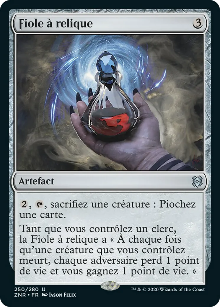 Fiole à relique — Zendikar Rising — Magic: The Gathering