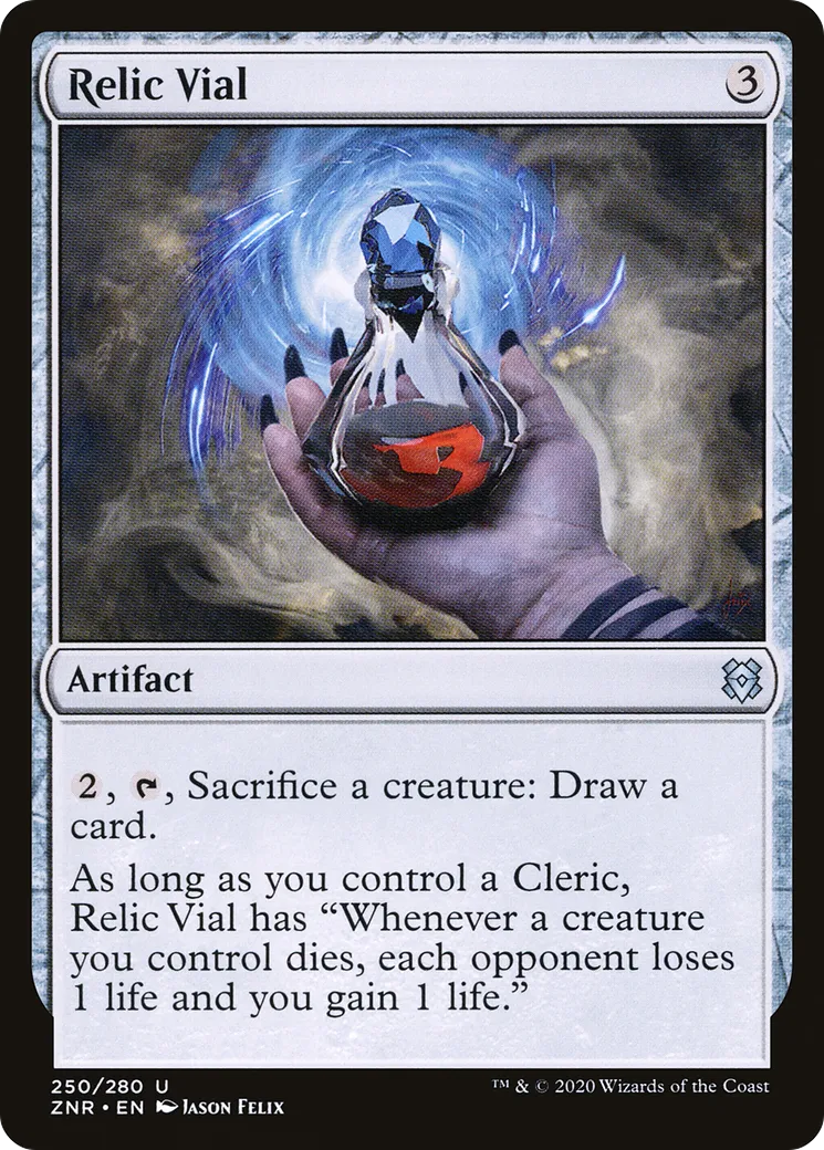 Fiole à relique — Zendikar Rising — Magic: The Gathering