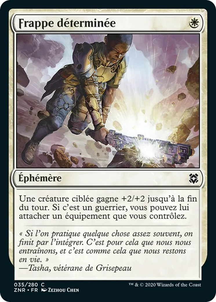 Frappe déterminée — Zendikar Rising — Magic: The Gathering