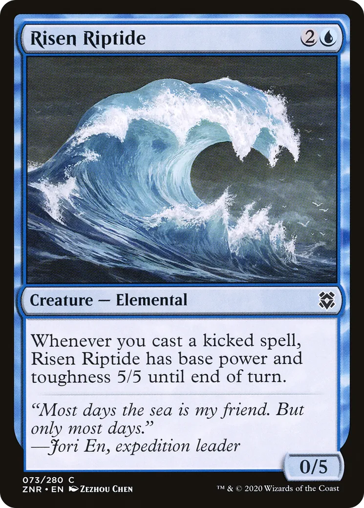 Contre-courant émergent — Zendikar Rising — Magic: The Gathering