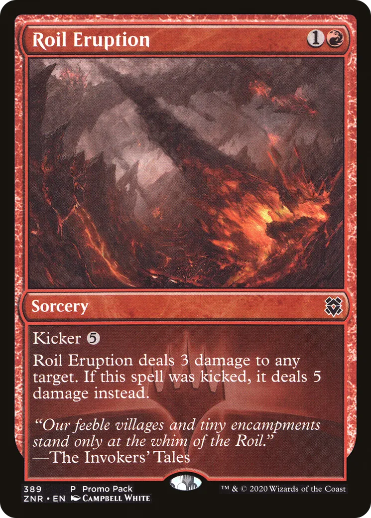 Éruption de Roulis — Zendikar Rising — Magic: The Gathering