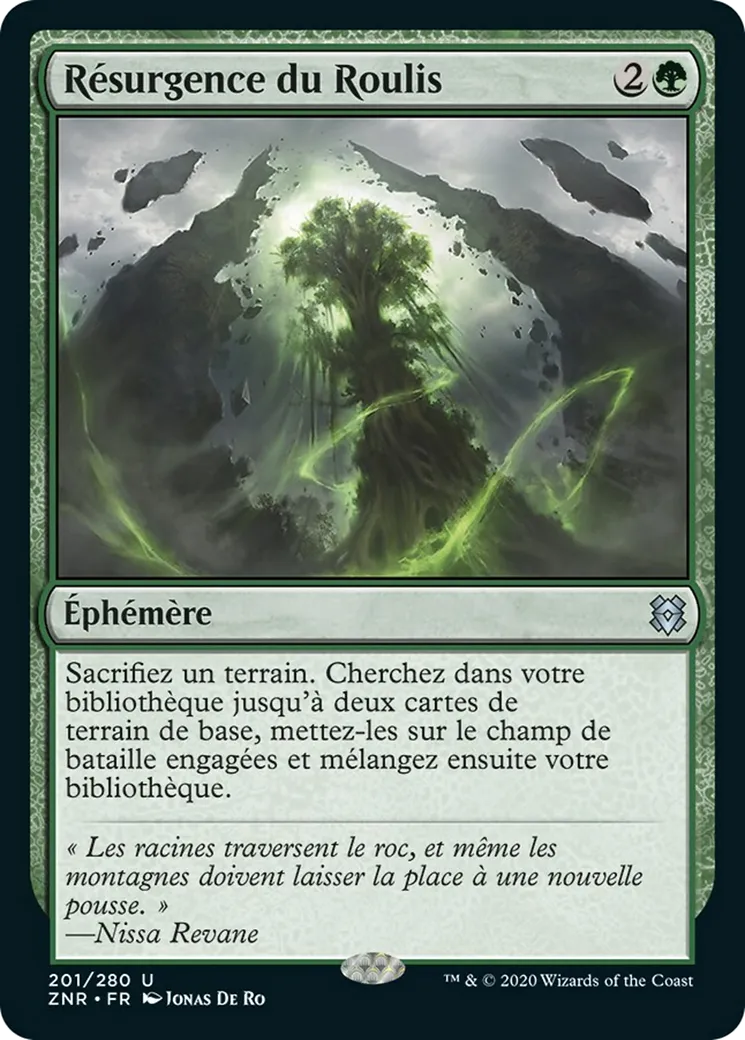 Résurgence du Roulis — Zendikar Rising — Magic: The Gathering