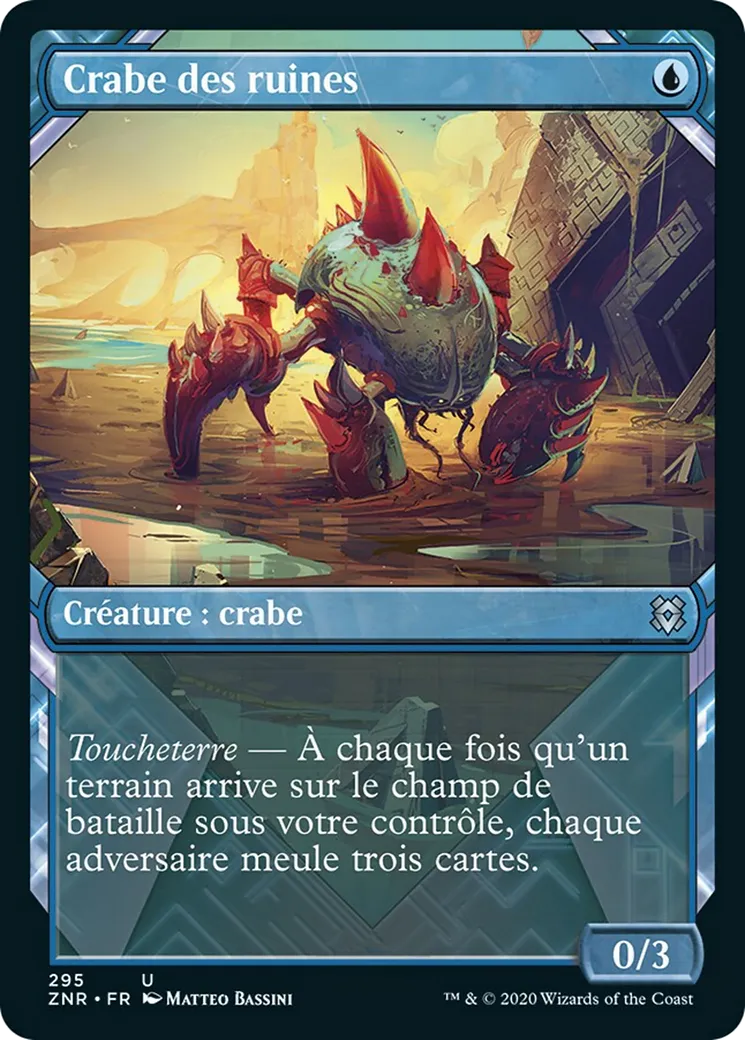 Crabe des ruines from Zendikar Rising - Magic: The Gathering