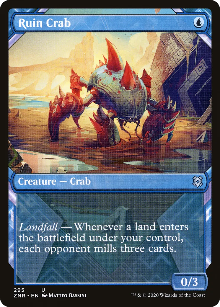 Crabe des ruines — Zendikar Rising — Magic: The Gathering