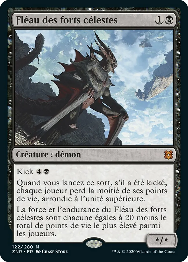 Fléau des forts célestes — Zendikar Rising — Magic: The Gathering