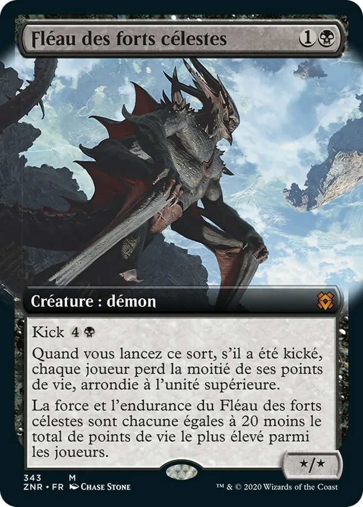 Fléau des forts célestes — Zendikar Rising — Magic: The Gathering