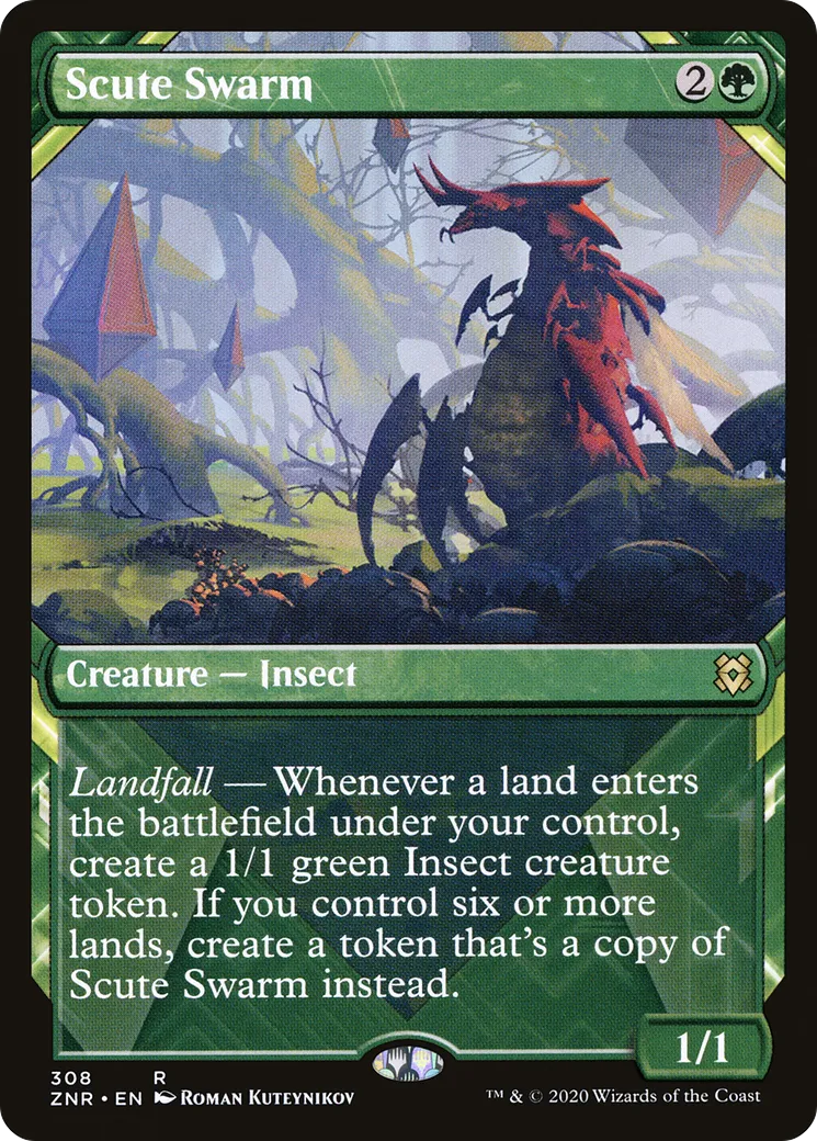 Scute Swarm — Zendikar Rising — Magic: The Gathering