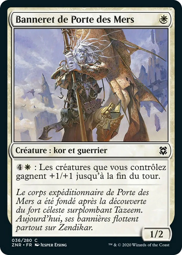 Banneret de Porte des Mers — Zendikar Rising — Magic: The Gathering