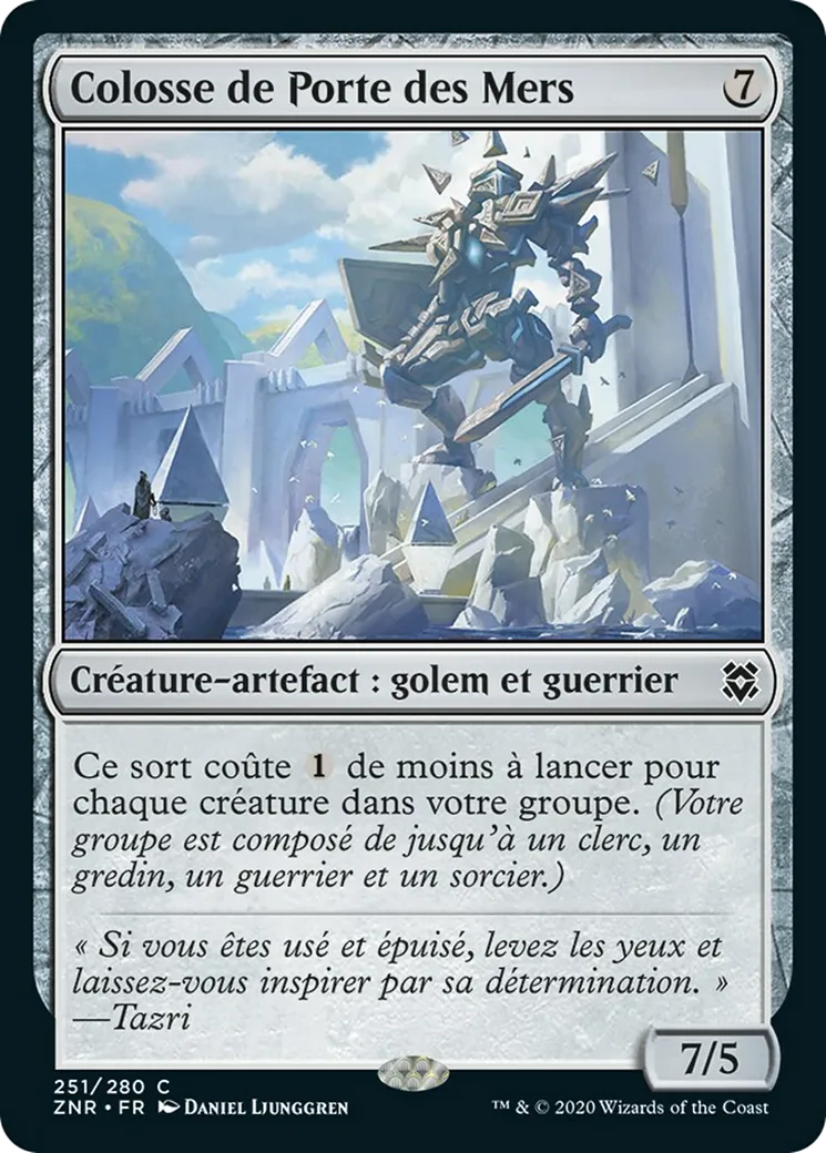 Colosse de Porte des Mers — Zendikar Rising — Magic: The Gathering