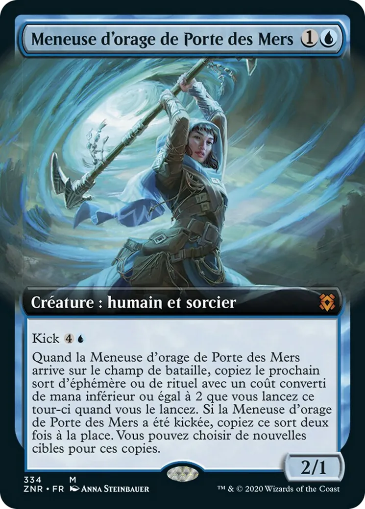 Meneuse d'orage de Porte des Mers — Zendikar Rising — Magic: The Gathering