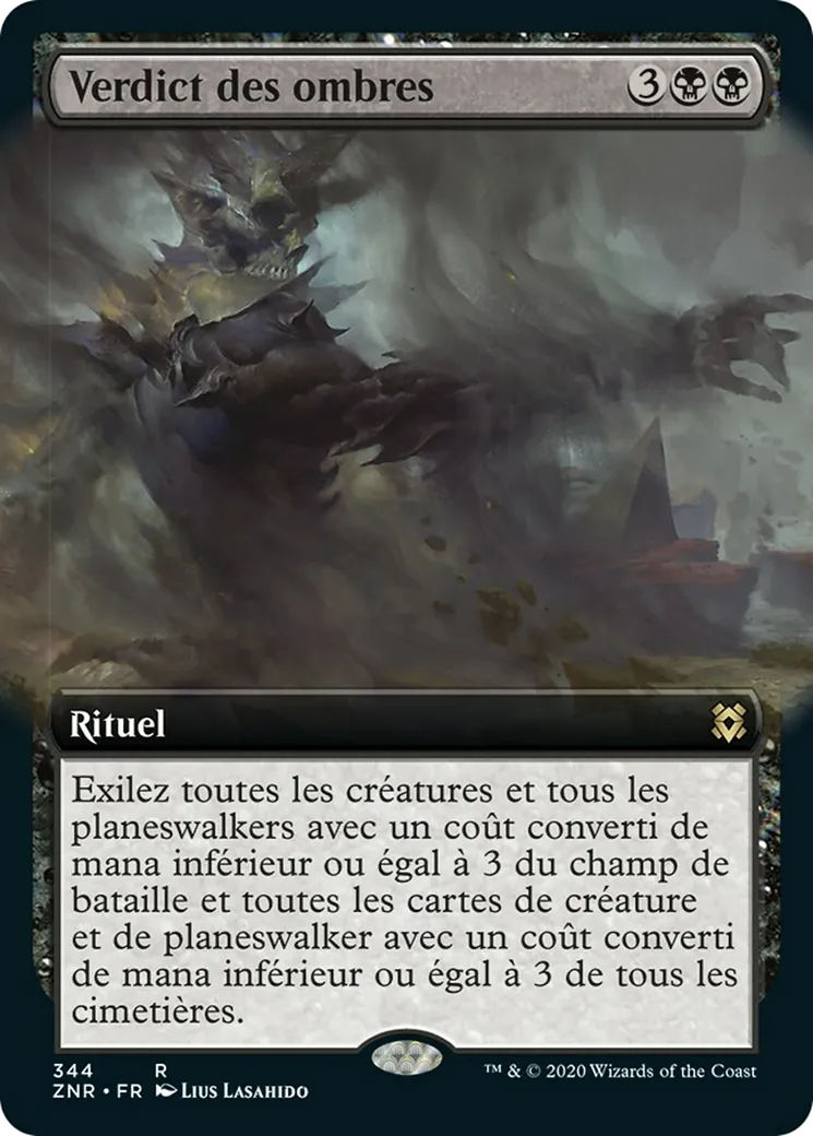 Verdict des ombres — Zendikar Rising — Magic: The Gathering