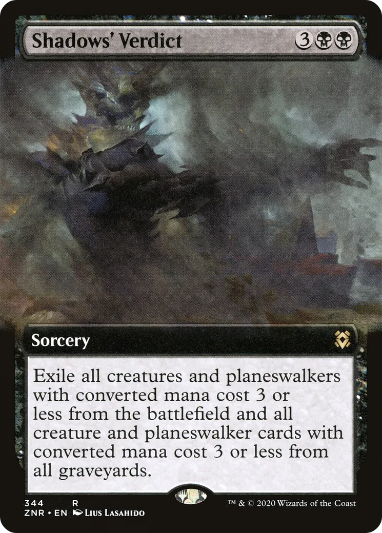 Verdict des ombres — Zendikar Rising — Magic: The Gathering