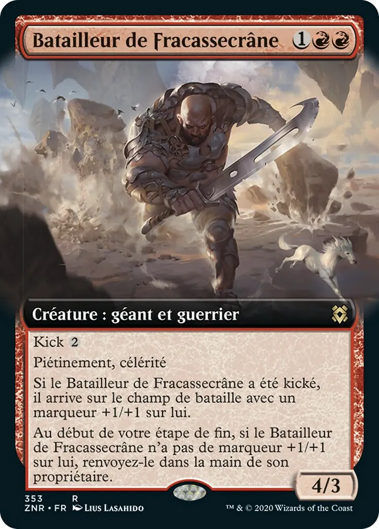 Batailleur de Fracassecrâne — Zendikar Rising — Magic: The Gathering