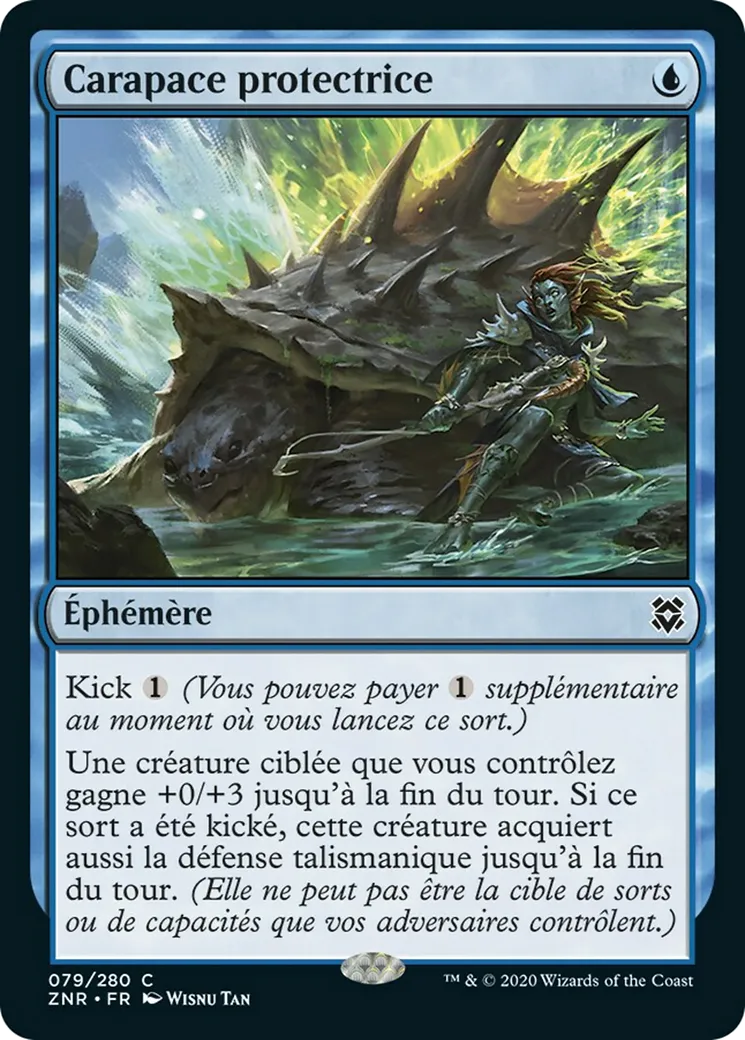 Carapace protectrice — Zendikar Rising — Magic: The Gathering