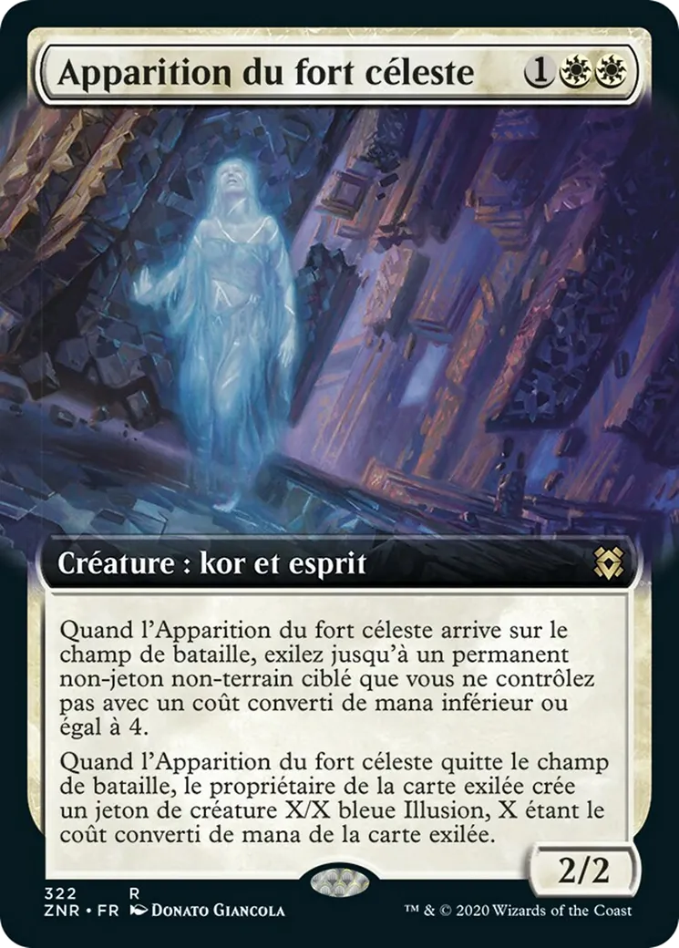Apparition du fort céleste — Zendikar Rising — Magic: The Gathering