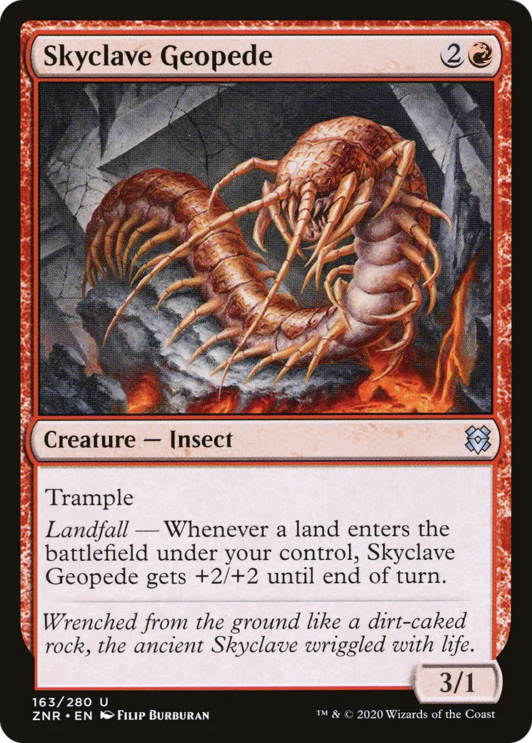 Skyclave Geopede — Zendikar Rising — Magic: The Gathering