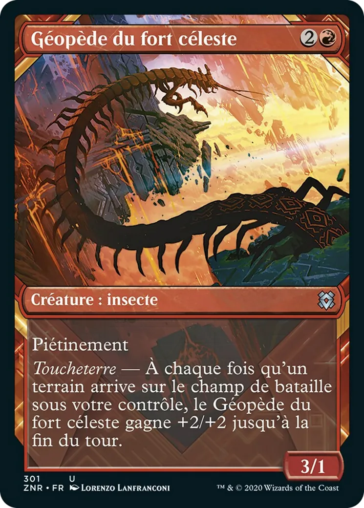 Géopède du fort céleste — Zendikar Rising — Magic: The Gathering
