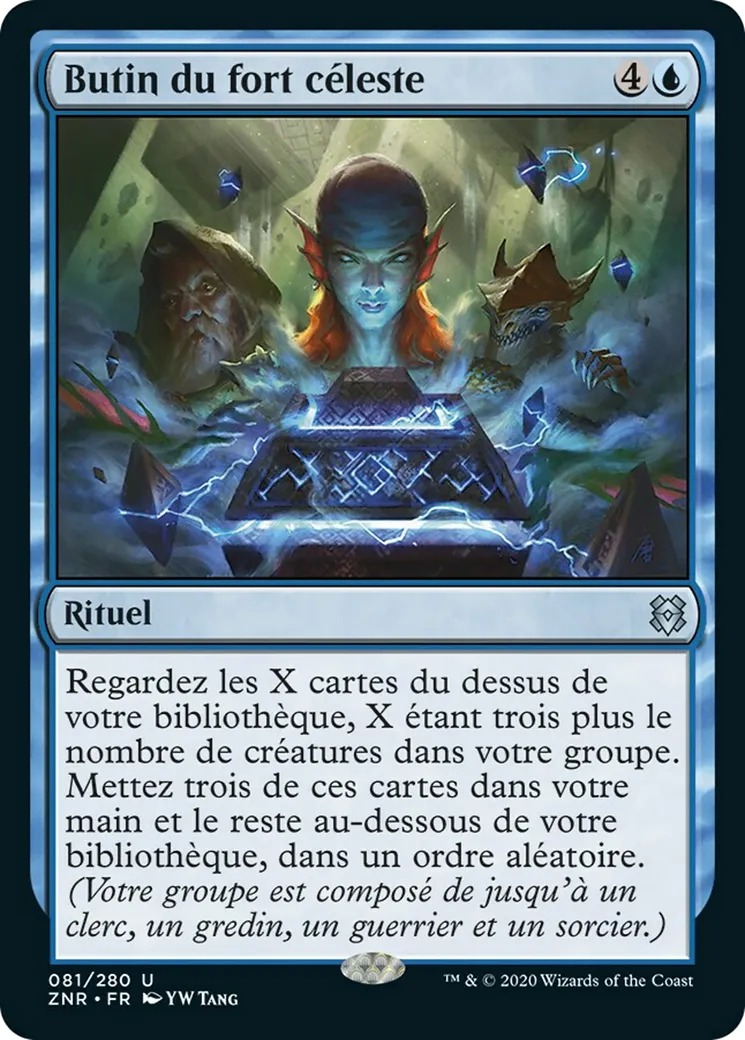 Butin du fort céleste — Zendikar Rising — Magic: The Gathering
