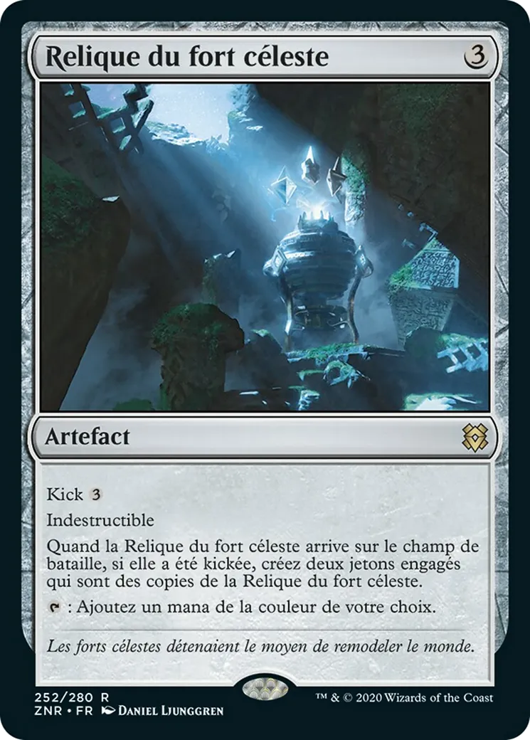 Relique du fort céleste — Zendikar Rising — Magic: The Gathering