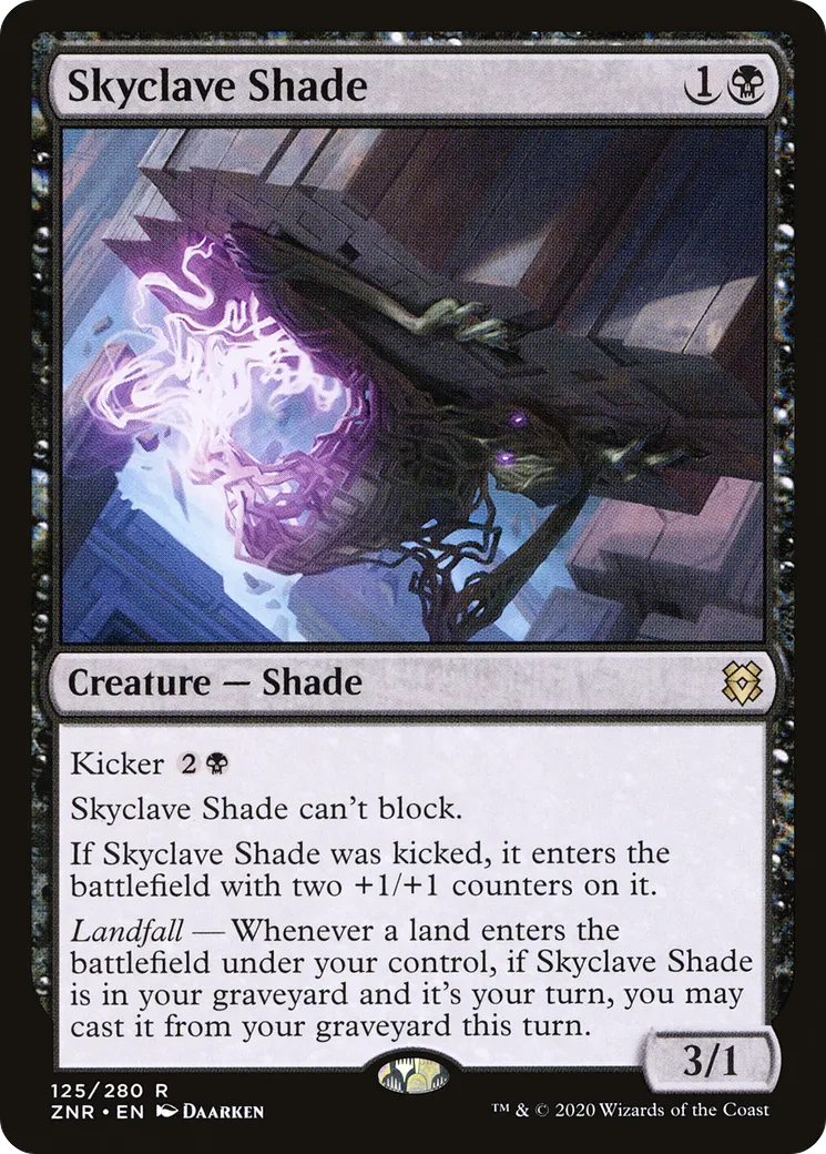 Skyclave Shade — Zendikar Rising — Magic: The Gathering