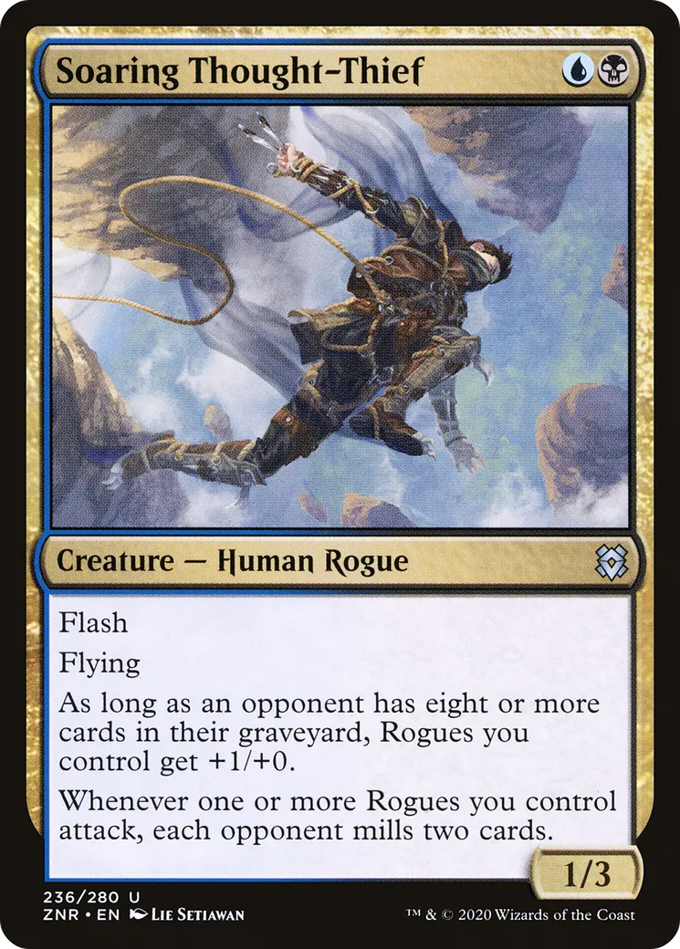 Voleur de pensées aérien — Zendikar Rising — Magic: The Gathering