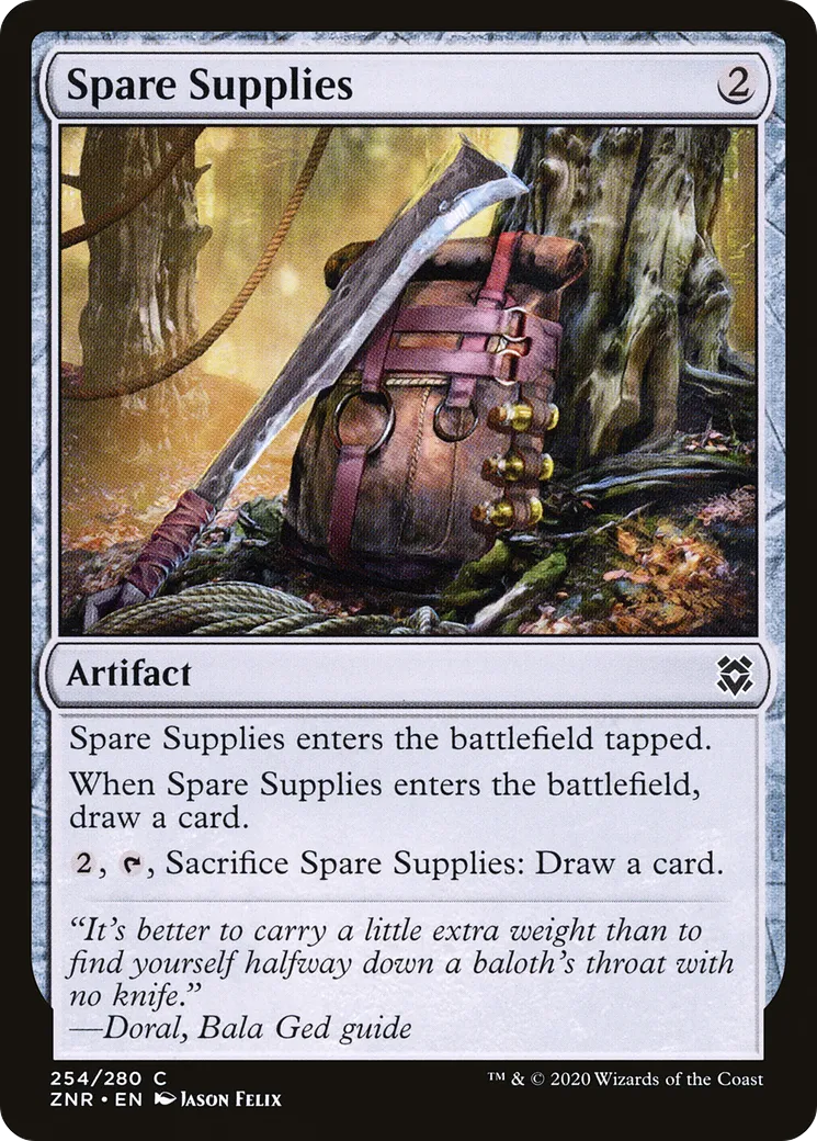 Équipement de rechange — Zendikar Rising — Magic: The Gathering