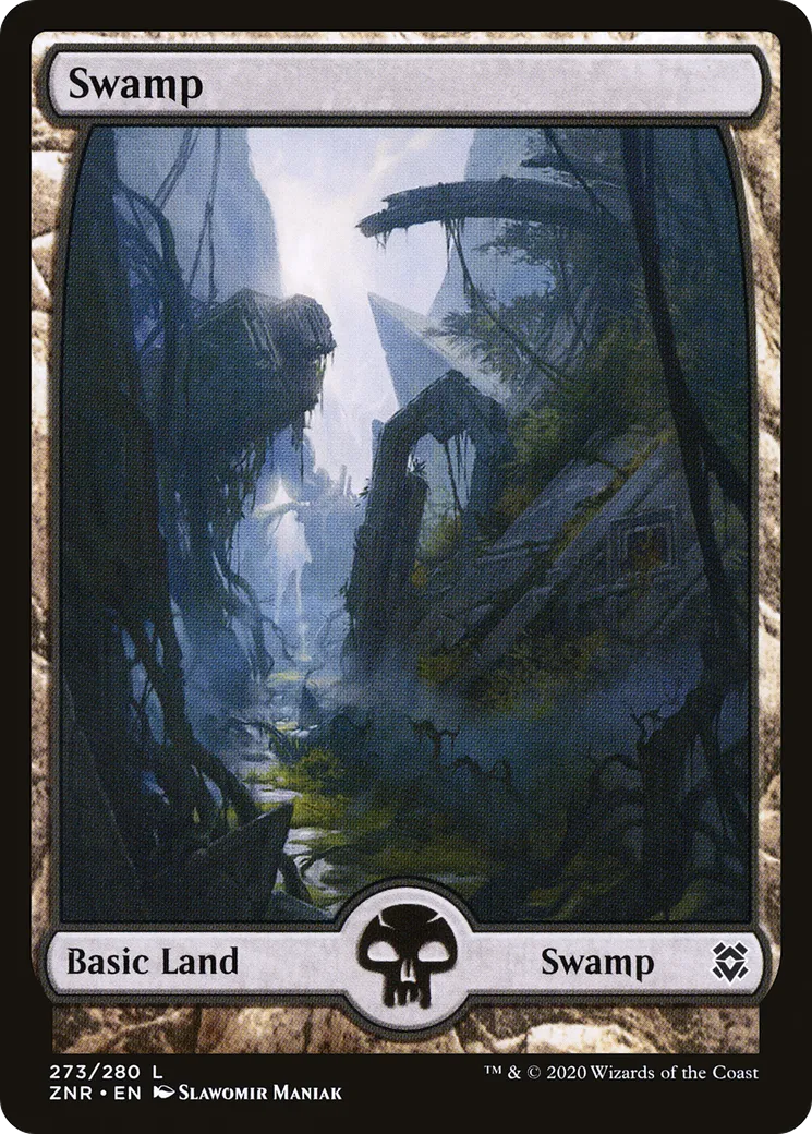 Swamp — Zendikar Rising — Magic: The Gathering