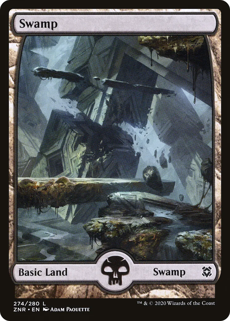 Swamp — Zendikar Rising — Magic: The Gathering