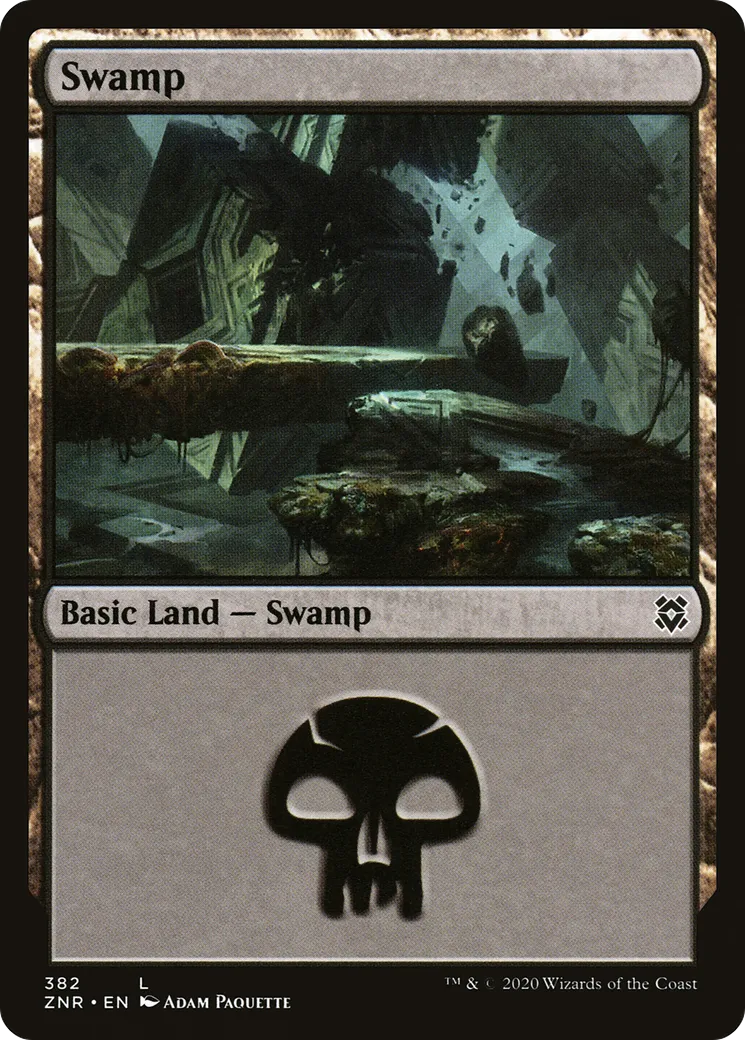 Swamp — Zendikar Rising — Magic: The Gathering