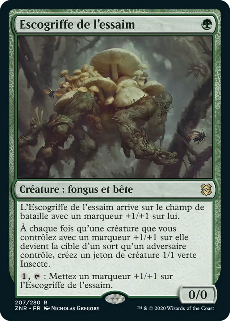 Escogriffe de l'essaim — Zendikar Rising — Magic: The Gathering