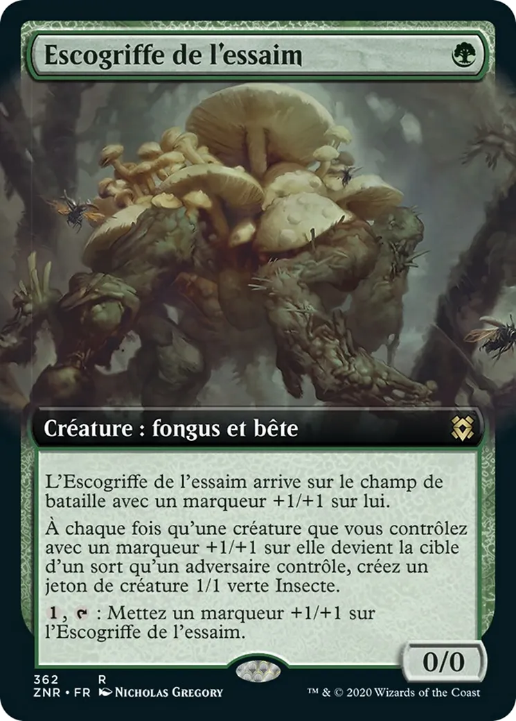 Escogriffe de l'essaim — Zendikar Rising — Magic: The Gathering