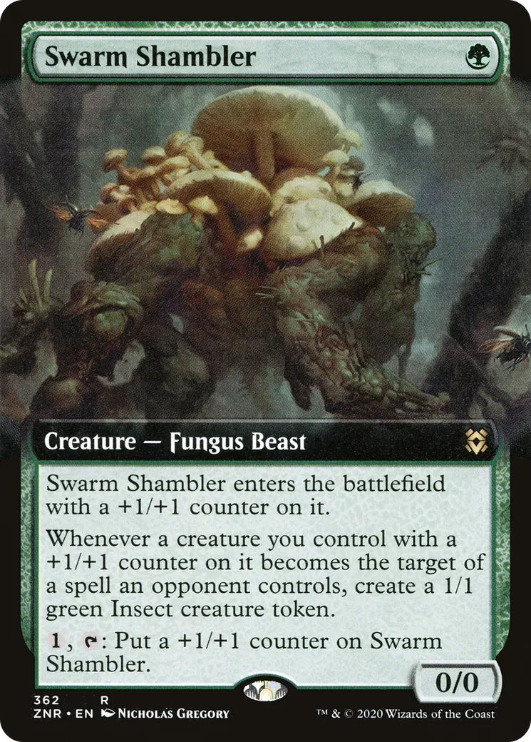 Swarm Shambler — Zendikar Rising — Magic: The Gathering