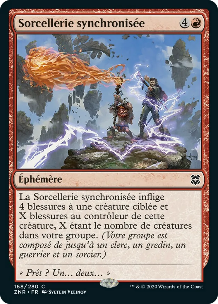 Sorcellerie synchronisée — Zendikar Rising — Magic: The Gathering