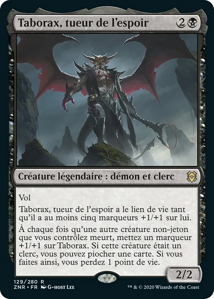 Taborax, tueur de l'espoir — Zendikar Rising — Magic: The Gathering