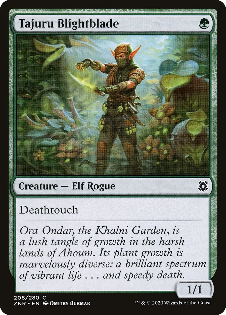 Tajuru Blightblade — Zendikar Rising — Magic: The Gathering