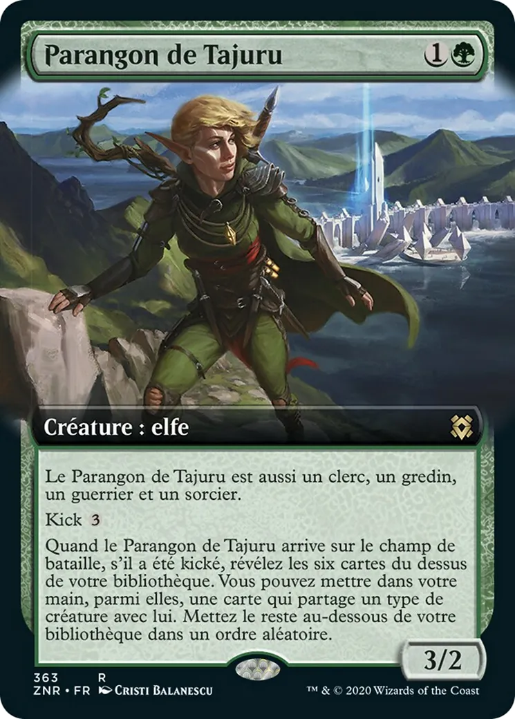 Parangon de Tajuru — Zendikar Rising — Magic: The Gathering