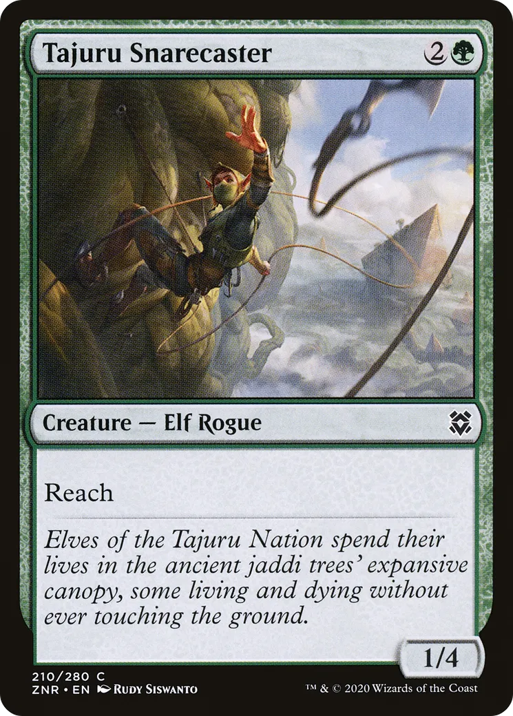 Tajuru Snarecaster — Zendikar Rising — Magic: The Gathering