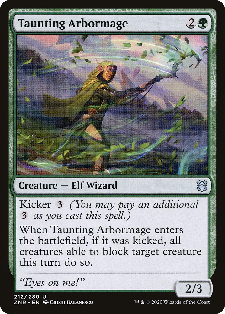Arborimage moqueur — Zendikar Rising — Magic: The Gathering