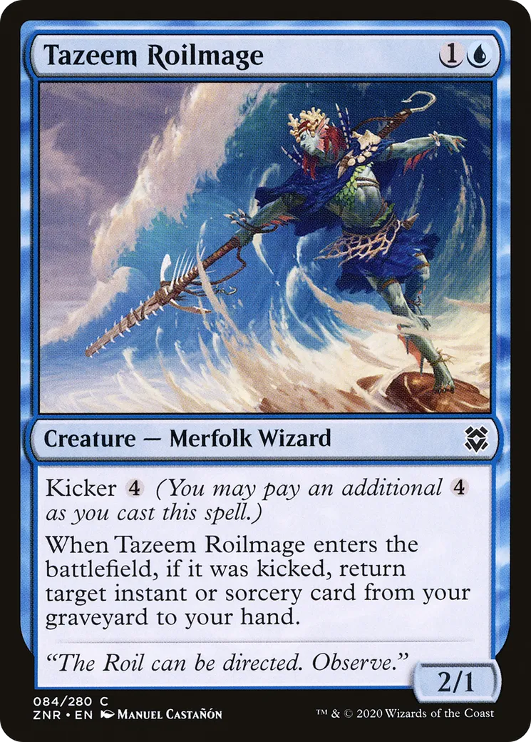 Tazeem Roilmage — Zendikar Rising — Magic: The Gathering