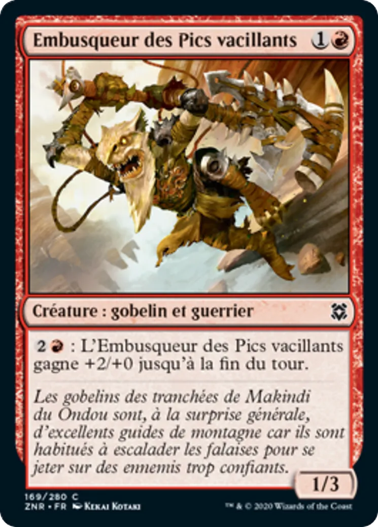 Embusqueur des Pics vacillants — Zendikar Rising — Magic: The Gathering