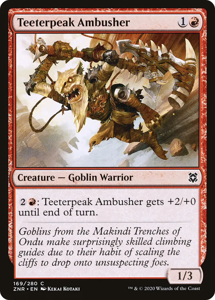 Embusqueur des Pics vacillants — Zendikar Rising — Magic: The Gathering