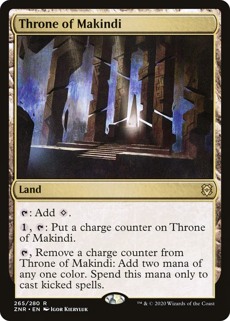 Trône des Makindi — Zendikar Rising — Magic: The Gathering
