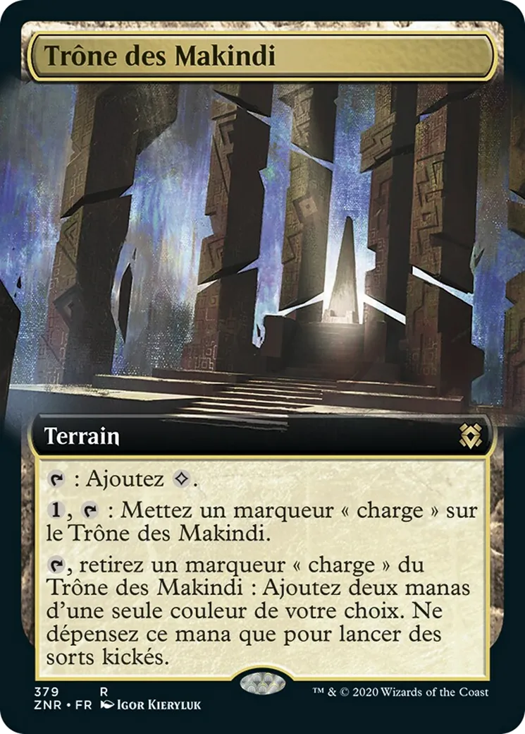 Trône des Makindi — Zendikar Rising — Magic: The Gathering