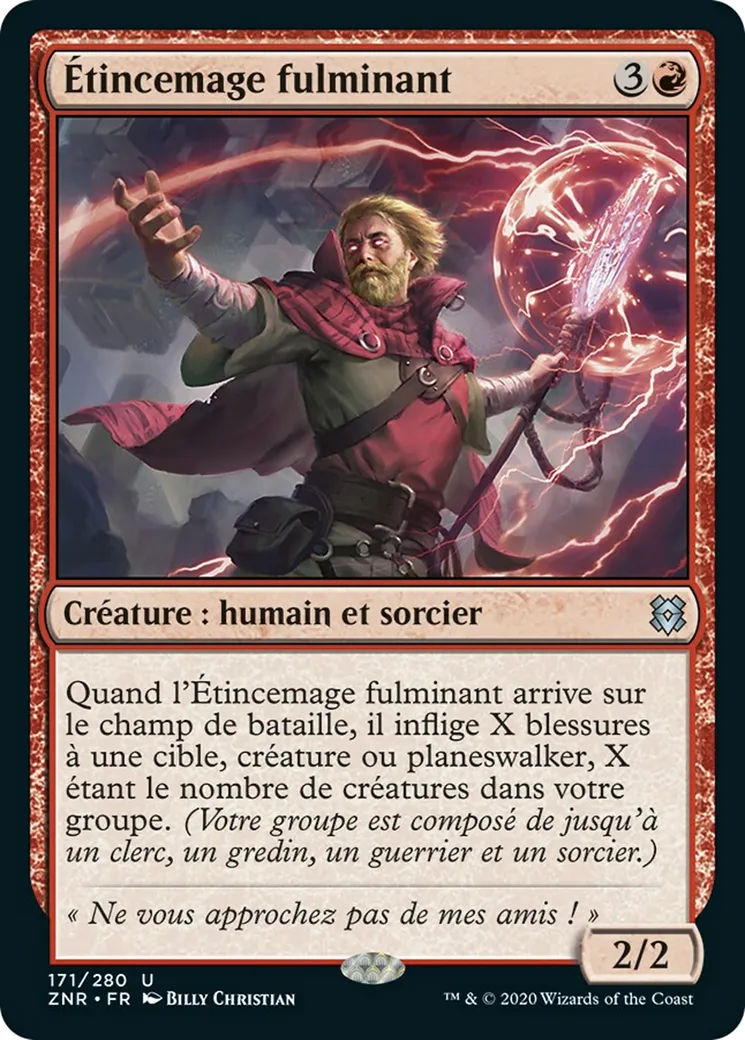Étincemage fulminant — Zendikar Rising — Magic: The Gathering